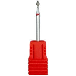 №09F Алмазная пламевидная фреза 6.1х2.2 мм мелкой абразивности ___KRY016/021 (1150)