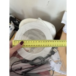Біла Настільна лампа з 5Х збільшувальним склом Живлення від USB ___KRY560/710 (268)