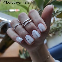 18 мл-банку повна під кришку гелю для Нарощування Milky-МОЛОЧНИЙ ___SLK (526)