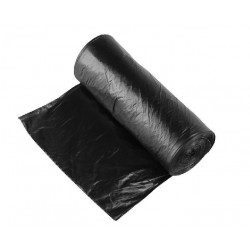 Черный мусорный пакет 35 л/ 50 шт в рулоне ___KRY/UDP145 (666)